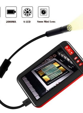 4.3 Inch LCD F200 1080P Car 8mm USB Endoscope Borescope Insp