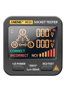 AC11 Digital Smart Socket Tester Voltage Test Socket