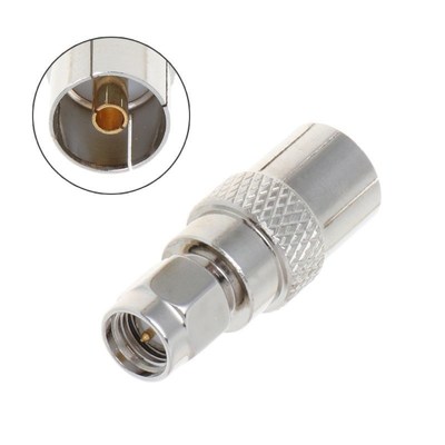 SMA Male To TV Female Jack Plug RF Connector Straight Coaxia