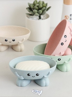 Eco-friendly 1Pcs Soap Box Non-slip Soap Dish Bathroom Suppl