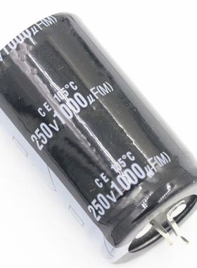 1pcs 1000uF 250V 1000MFD 250WV Aluminum Electrolytic Capacit