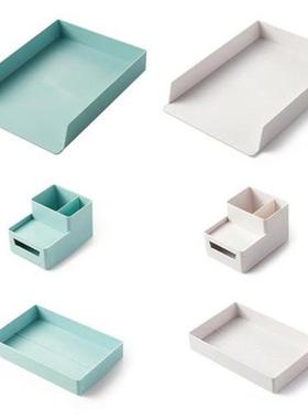 A4 Paper Organizer Document Plastic Case Table Desk Storage