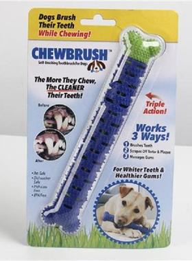 Puppy Brush Dog Toothbrush Chew Toy Molar Stick Cleaning