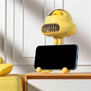 Stroller Fan Bendable Octopus Legs Space Capsule Leafless