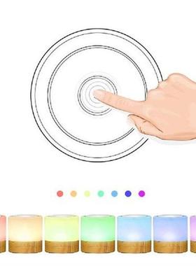 Touch Control Bedside Lamp with Handle Atmosphere Night