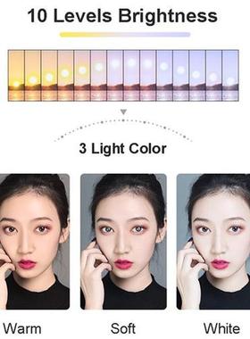 2.1M Selfie Ring Fill Light Photography LED Light Lamp Mobi