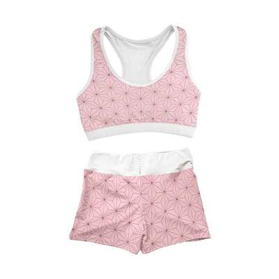 Anime Demon Slayer Kamado Tanjirou Cosplay Costumes Sexy Swi