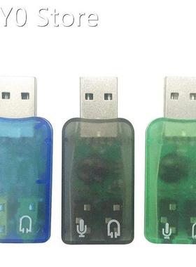 USB Audio Adapter,35mm Headphone and Microphone Jacks Exter