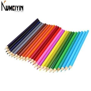 24 Colouring Colour Pencil Coloured Pencils Pack Kids