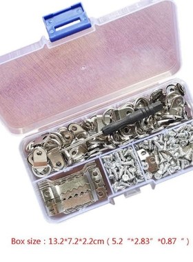 1 Set D Ring Picture Photo Oil Painting Frame Sawtooth Hange