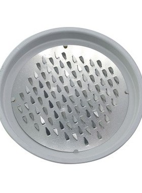 Coil of household dust pans metal iron with a lid