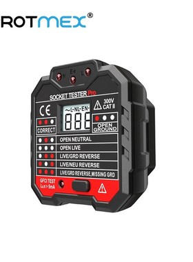 HABOTEST PT106 RCD / GFCI Outlet Electric Socket Tester Leak
