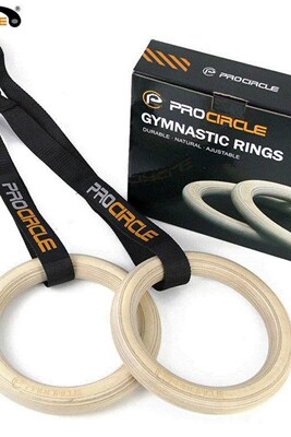 Competition birch rings adult sports gymnastics competitio