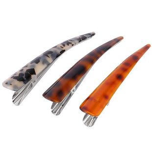 Hair Clips Alligator Duckbill Acrylic Clipthick Styling