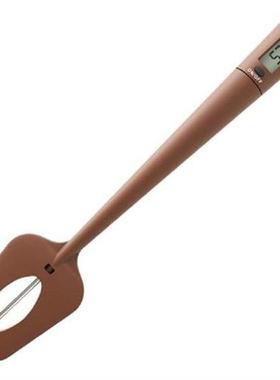 Digital Cooking Thermometer Double Use Silicone Scraper