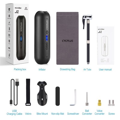 Electric Bike Pump Cycling Bicycle Accessories High Pressure