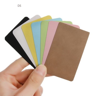 *100PCS Blank Word Cards Boxed Message Note Kraft Paper Lear