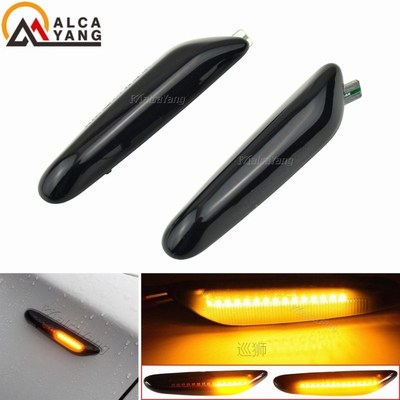 Sequential Flashing LED Turn Signal Side Marker Light Blinke