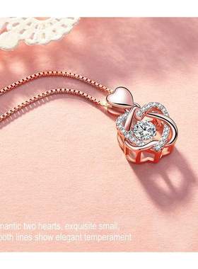 Valentine's Day Couple Love Necklace Lady Elegant