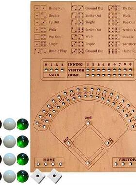 Dice Board Game Desktop Baseball Game With Dices Fun