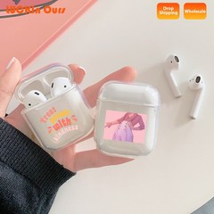 Fashion Harry Styles Clear Earphone Case For Airpods 1 2 So