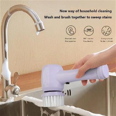 USB Bathtub Rotary Washing Scrubber Window Glass Scrubber