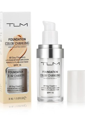 Hot Sale TLM Foundation 30ml Natural Color Changing Liquid F