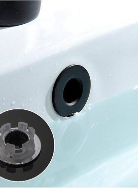 Bathroom Parts Basin faucet Sink Overflow Cover Round Ring