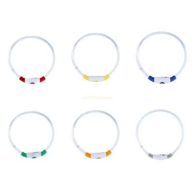 LED Light Up Dogs Collar for Night Walking Anti-loss