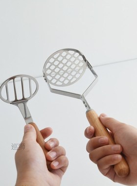 Japanese mashed potato press mash mash hand stainless steel