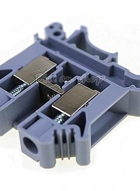 Free shipping 50PCS UK-10N gray DIN rail Wiring board connec