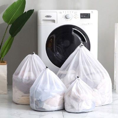 Drawstring Laundry Bag Fine Mesh Machines Washing Protects