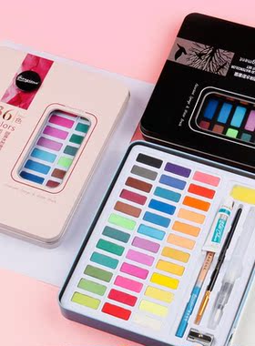 12/36/48color watercolor for painting art supplies paint sup