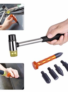 PDR Tool Kit Hooks Spring Steel Push Rods Dent Removal Car D