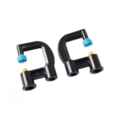 G-shaped serrated 360° refraction sprinkler irrigation f