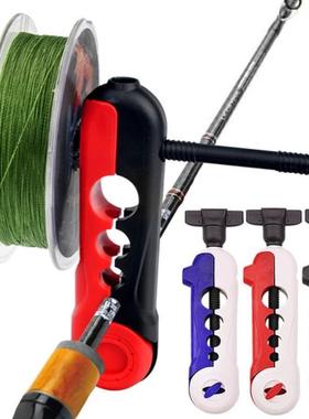 1set Portable Fishing Line Winder Reel Spool Spooler