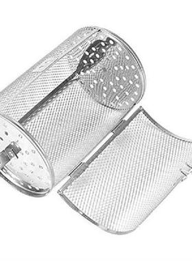 Stainless Steel Rotisserie Basket Chili Roaster Drum Oven