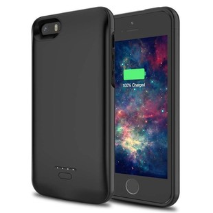 iPhone 7 8 5 SE 5S Battery Charger Case 4000mAh Backup Power