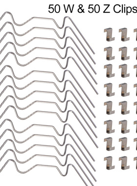 Greenhouse Glazing Clips W / Z Glass Clips Spring Wire