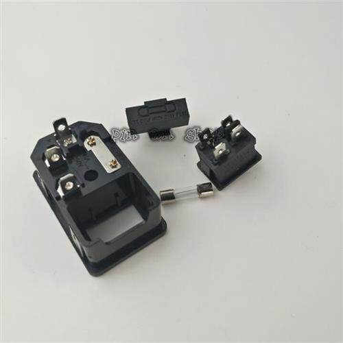 5pcs  with 10A fuse ! Multicolor Rocker Switch Fused IEC 320
