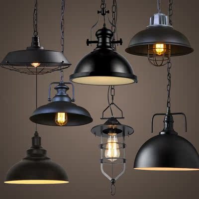 Retro small chandelier nostalgic creative lighting tea shop