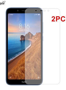 2Pcs Screen Protector  Xiaomi Redmi 7A Glass 9A 9C 9 6A 6 8