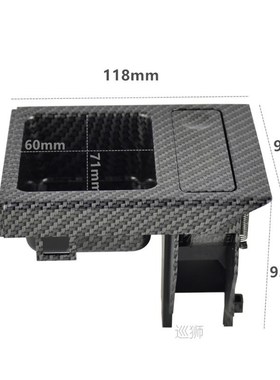 Car Center Console Water Cup Holder Beverage Bottle Holder C