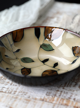 Ramen bowl Hot dish bowl Cover and pour rice bowls Dessert