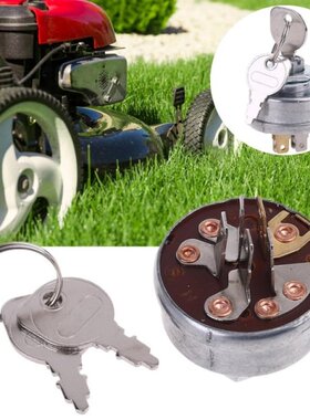 Lawn Tractor Mower Ignition Starter Switch with 5 Termials 2