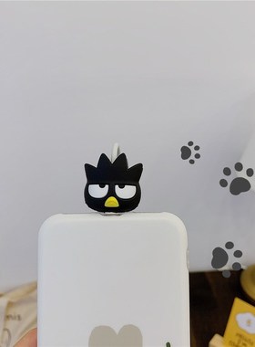 Sanrio My Melody kuromi Silicone Cable Protector Pom Pom Pur