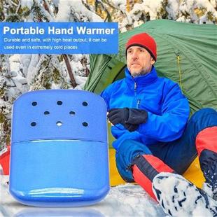 Metal Pocket Handy Hand Warmers Reusable Refillable