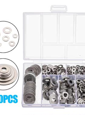 660 Pcs High Quality M3 M4 M5 M6 M8 M10 Flat Washers Plain G