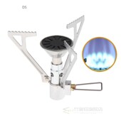 Stove Single Foldable Camping Stainless Steel Burning Backpa