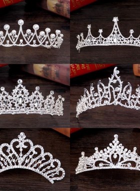2018 new crown tiara bridal wedding accessories birthday